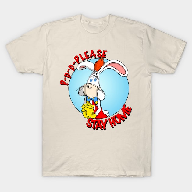 Social Distancing Roger T-Shirt by Axton Kahler Art